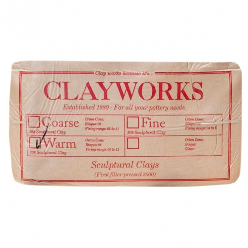 Clayworks Sculpture Warm Clay