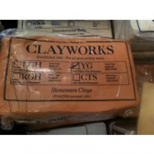 Clayworks YG Yellow Stoneware Clay