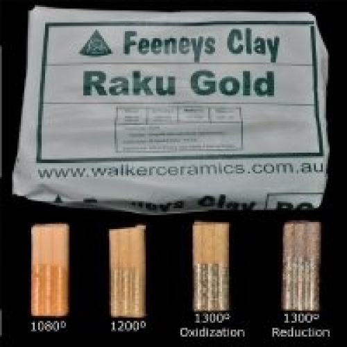 Feeneys Raku Gold Clay 12kg